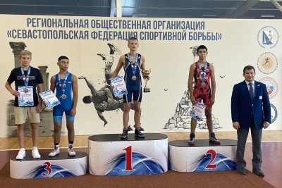Все победители и призеры Всероссийских юношеских соревнований по греко-римской борьбе в Севастополе