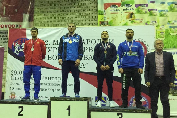 Симферопольский борец Адам Курак – второй на турнире в Сербии