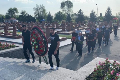 Борцы ЦСКА почтили память жертв теракта в Беслане