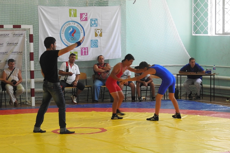 V фестиваль спортивной борьбы Saq kureşi (греко-римская борьба)
