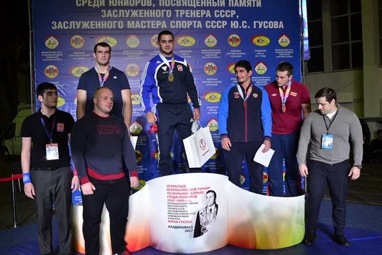 Алуштинский борец Сослан Хинчагов – победитель турнира памяти Юрия Гусова во Владикавказе!