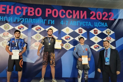 У крымчан – две медали на первенстве России по спортивной борьбе грэпплинг
