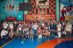 Сюжет телеканала «Миллет» о юношеском борцовском турнире в Красногвардейском районе