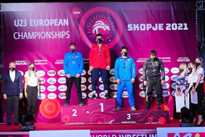 Симферополец Азамат Закуев – бронзовый призер юниорского (U-23) первенства Европы по вольной борьбе