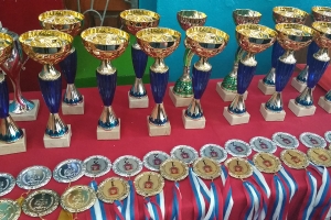 На борцовском турнире в Бахчисарае разыграли 18 комплектов наград