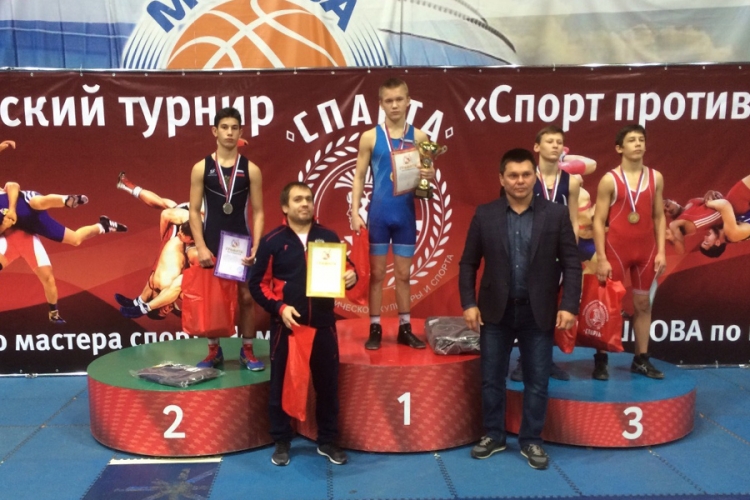 Борцы из Бахчисарайского района – призеры Всероссийского турнира в Москве