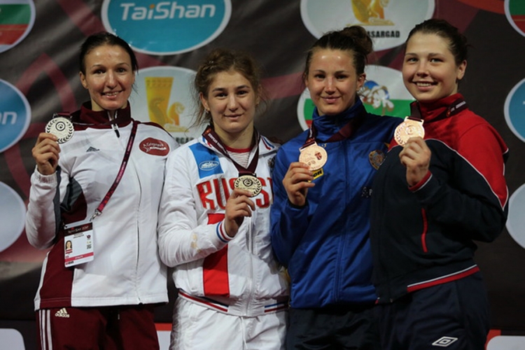 В активе женской сборной России – три медали в Сербии