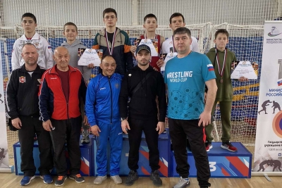 У юных крымских борцов-вольников – пять медалей на первенстве ЮФО в Краснодарском крае