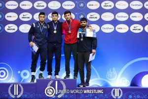 Пять золотых медалей завоевали российские борцы вольного стиля на первенстве мира среди юниоров до 24 лет!