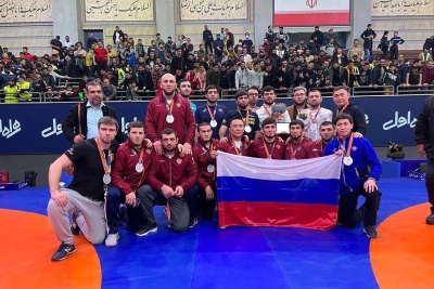 Сборная России – вторая на клубном Кубке мира по вольной борьбе в Иране