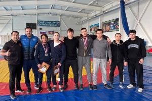 У сборной Крыма – пять медалей на первенстве ЮФО по греко-римской борьбе среди юниоров до 24 лет