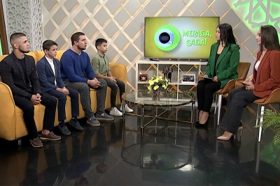 Крымские триумфаторы «Борцовской Лиги Поддубного» в программе «Мераба, Саба!» на телеканале «Миллет»