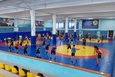 В Алуште проходит совместный сбор юных борцов-вольников из Крыма, Северной Осетии, Кабардино-Балкарии и ДНР