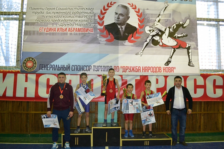 Все победители и призеры борцовского турнира памяти Ильи Егудина