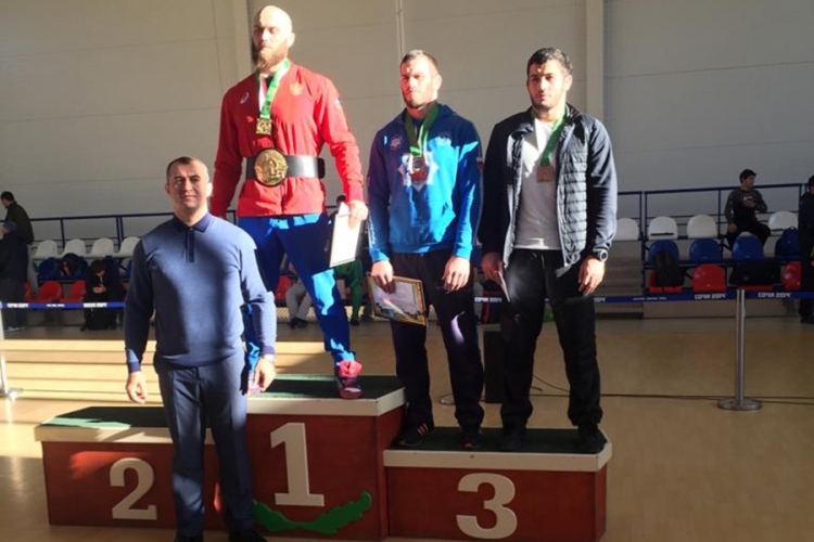 Симферополец Замир Жилоков – бронзовый призер борцовского турнира в Адыгее